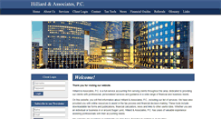 Desktop Screenshot of hilliardandassociates.com